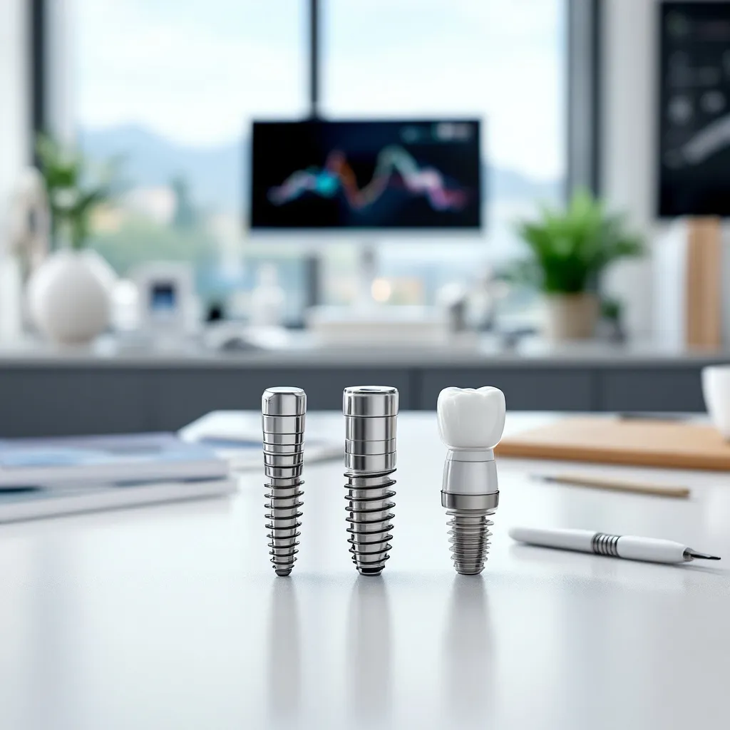 Implants dentaires en titane vs zircone : que choisir ?
